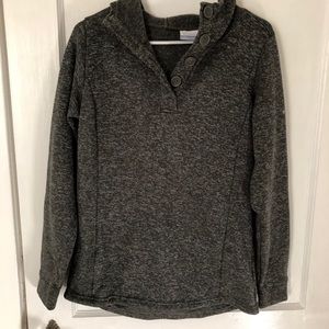 Columbia Sweater Quarter Button up